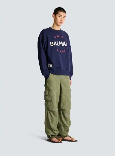 Balmain Sweatshirt with Club print | Thumbnail 3 Balmain Sweatshirt with Club print | Thumbnail 3