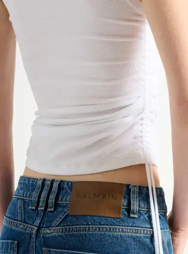 Balmain Draped tank top | Thumbnail 6 Balmain Draped tank top | Thumbnail 6