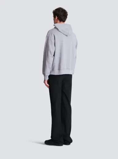 Balmain Printed cotton hoodie | Thumbnail 4 Balmain Printed cotton hoodie | Thumbnail 4