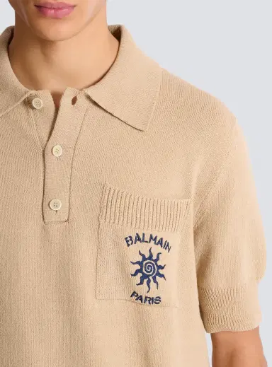 Balmain Cotton Sun polo | Thumbnail 5 Balmain Cotton Sun polo | Thumbnail 5