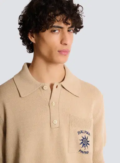Balmain Cotton Sun polo | Thumbnail 7 Balmain Cotton Sun polo | Thumbnail 7