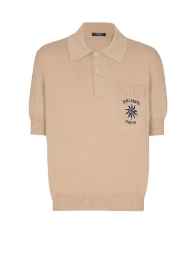 Balmain Cotton Sun polo | Thumbnail 1 Balmain Cotton Sun polo | Thumbnail 1