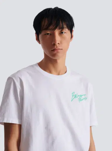 Balmain T-shirt with Paris Brush print | Thumbnail 6 Balmain T-shirt with Paris Brush print | Thumbnail 6