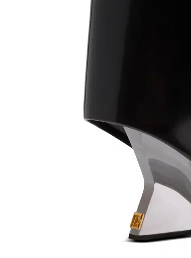 Balmain Wedge calfskin leather boots | Thumbnail 4 Balmain Wedge calfskin leather boots | Thumbnail 4