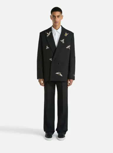 Balmain Embroidered wool and crystal Insect jacket | Thumbnail 2 Balmain Embroidered wool and crystal Insect jacket | Thumbnail 2