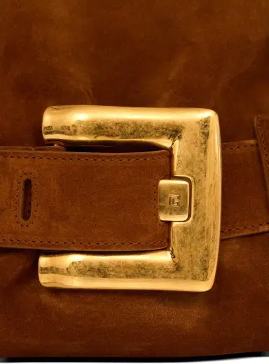 Balmain Anthem Medium suede leather bag | Thumbnail 5 Balmain Anthem Medium suede leather bag | Thumbnail 5