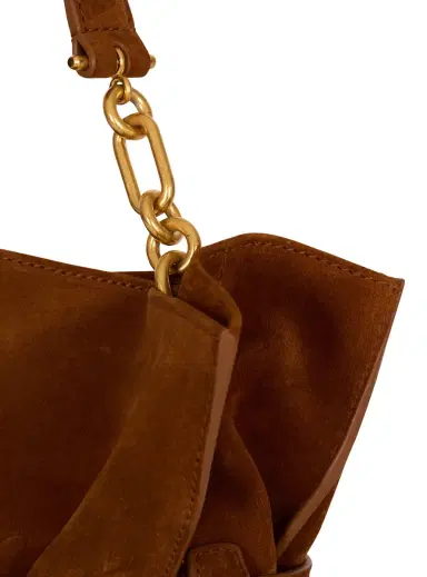Balmain Anthem Medium suede leather bag | Thumbnail 6 Balmain Anthem Medium suede leather bag | Thumbnail 6