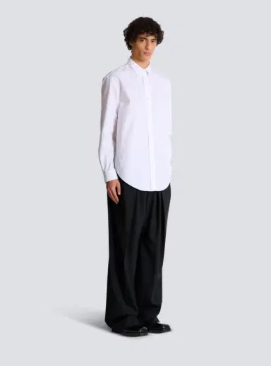 Balmain Cotton poplin shirt | Thumbnail 3 Balmain Cotton poplin shirt | Thumbnail 3