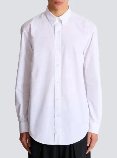 Balmain Cotton poplin shirt | Thumbnail 7 Balmain Cotton poplin shirt | Thumbnail 7