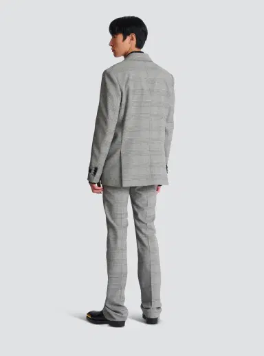 Balmain Prince of Wales 2-buttons blazer | Thumbnail 4 Balmain Prince of Wales 2-buttons blazer | Thumbnail 4