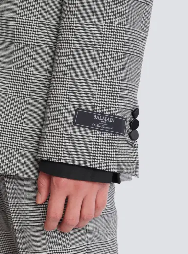 Balmain Prince of Wales 2-buttons blazer | Thumbnail 6 Balmain Prince of Wales 2-buttons blazer | Thumbnail 6