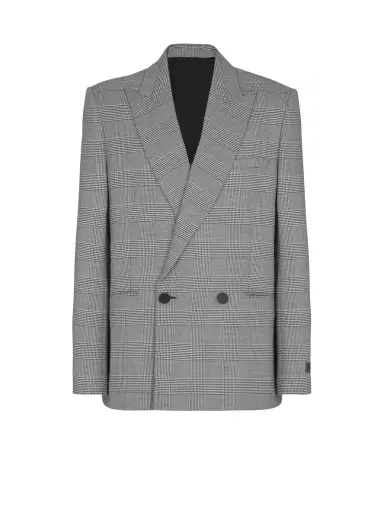Balmain Prince of Wales 2-buttons blazer | Thumbnail 1 Balmain Prince of Wales 2-buttons blazer | Thumbnail 1
