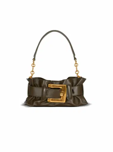 Balmain Mini Anthem Shoulder bag in calfskin leather | Thumbnail 1 Balmain Mini Anthem Shoulder bag in calfskin leather | Thumbnail 1