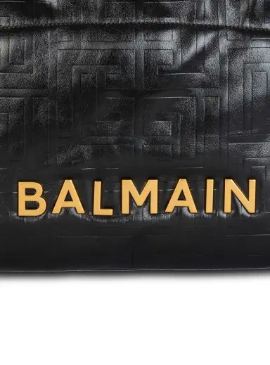 Balmain 1945 Soft crackled leather tote bag | Thumbnail 5 Balmain 1945 Soft crackled leather tote bag | Thumbnail 5