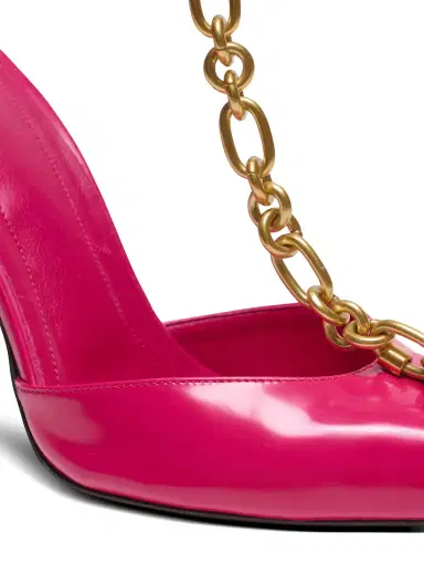 Balmain Sync shiny lambskin stilettos | Thumbnail 4 Balmain Sync shiny lambskin stilettos | Thumbnail 4