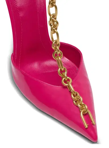 Balmain Sync shiny lambskin stilettos | Thumbnail 5 Balmain Sync shiny lambskin stilettos | Thumbnail 5