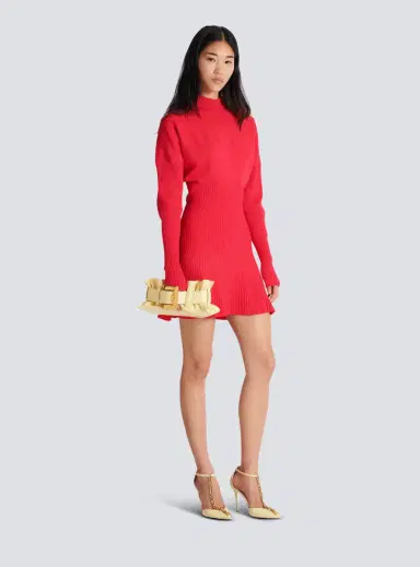Balmain Short flared knit dress | Thumbnail 2 Balmain Short flared knit dress | Thumbnail 2