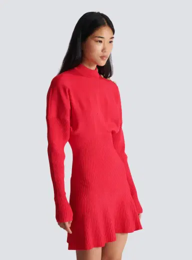 Balmain Short flared knit dress | Thumbnail 5 Balmain Short flared knit dress | Thumbnail 5