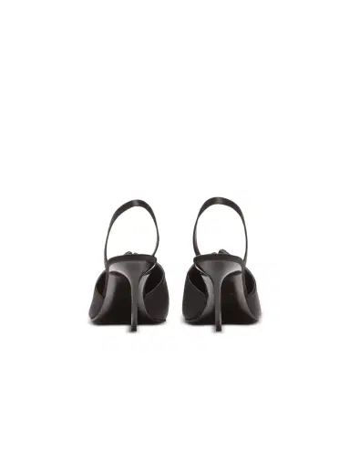 Balmain Satin slingbacks with piercing | Thumbnail 4 Balmain Satin slingbacks with piercing | Thumbnail 4