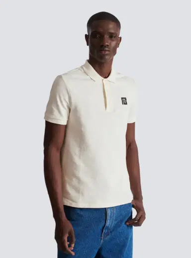 Balmain Embroidered cotton polo | Thumbnail 5 Balmain Embroidered cotton polo | Thumbnail 5