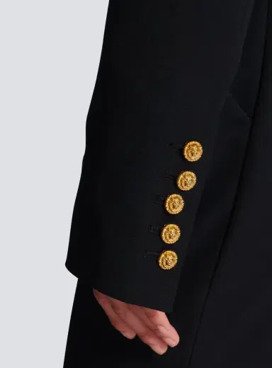 Balmain Cropped grain de poudre jacket | Thumbnail 6 Balmain Cropped grain de poudre jacket | Thumbnail 6