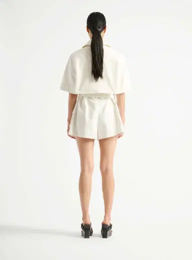 Balmain Belted denim playsuit | Thumbnail 3 Balmain Belted denim playsuit | Thumbnail 3