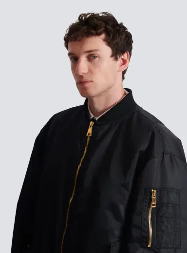 Balmain Printed nylon bomber jacket | Thumbnail 7 Balmain Printed nylon bomber jacket | Thumbnail 7