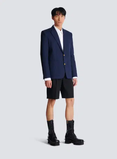 Balmain Cotton twill 2-buttons jacket | Thumbnail 3 Balmain Cotton twill 2-buttons jacket | Thumbnail 3