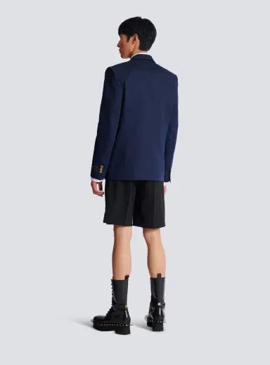 Balmain Cotton twill 2-buttons jacket | Thumbnail 4 Balmain Cotton twill 2-buttons jacket | Thumbnail 4