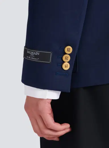 Balmain Cotton twill 2-buttons jacket | Thumbnail 6 Balmain Cotton twill 2-buttons jacket | Thumbnail 6