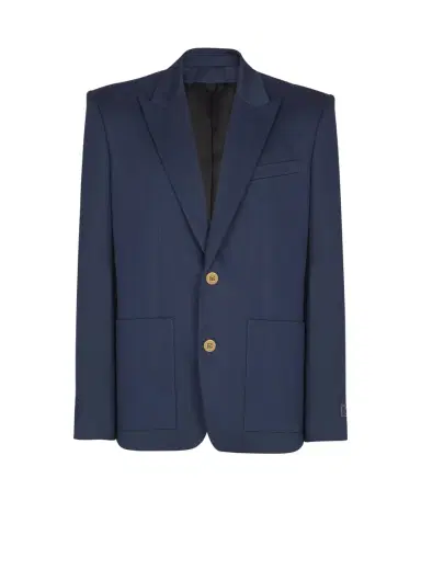 Balmain Cotton twill 2-buttons jacket | Thumbnail 1 Balmain Cotton twill 2-buttons jacket | Thumbnail 1