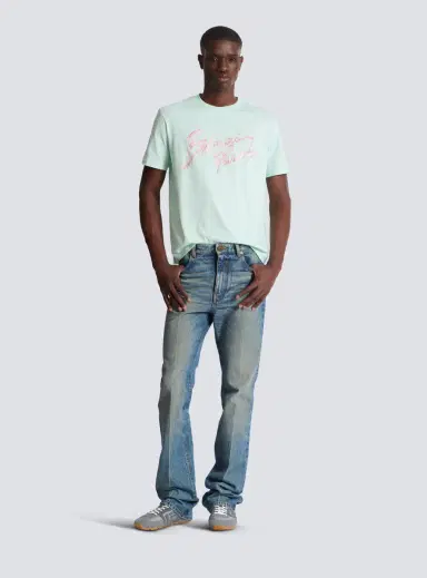 Balmain Printed cotton T-shirt | Thumbnail 2 Balmain Printed cotton T-shirt | Thumbnail 2