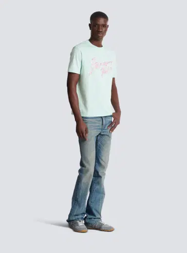 Balmain Printed cotton T-shirt | Thumbnail 3 Balmain Printed cotton T-shirt | Thumbnail 3