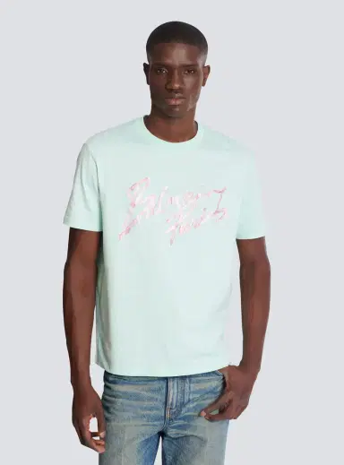 Balmain Printed cotton T-shirt | Thumbnail 5 Balmain Printed cotton T-shirt | Thumbnail 5
