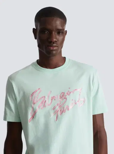Balmain Printed cotton T-shirt | Thumbnail 6 Balmain Printed cotton T-shirt | Thumbnail 6