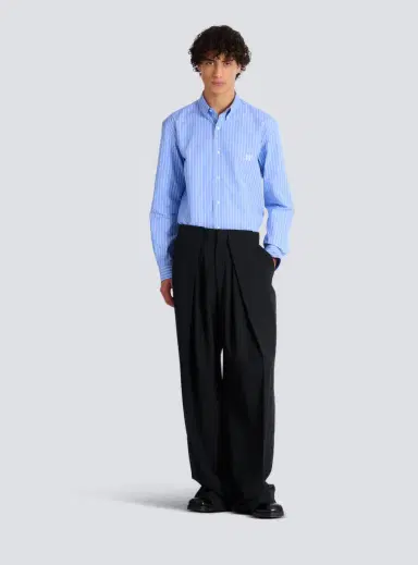 Balmain Striped regular-fit shirt | Thumbnail 2 Balmain Striped regular-fit shirt | Thumbnail 2