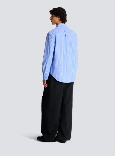 Balmain Striped regular-fit shirt | Thumbnail 4 Balmain Striped regular-fit shirt | Thumbnail 4