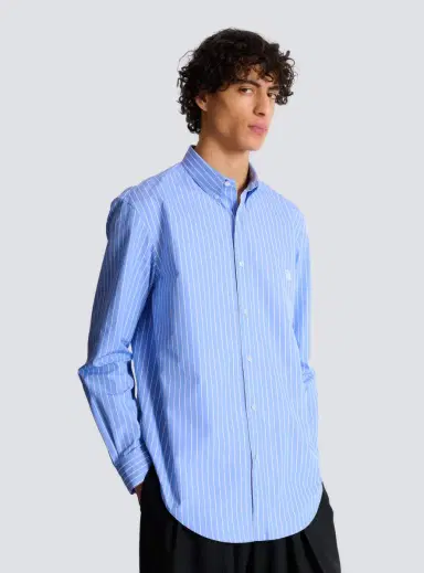 Balmain Striped regular-fit shirt | Thumbnail 5 Balmain Striped regular-fit shirt | Thumbnail 5