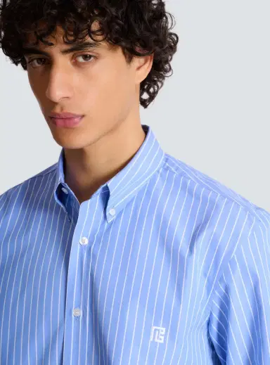 Balmain Striped regular-fit shirt | Thumbnail 6 Balmain Striped regular-fit shirt | Thumbnail 6