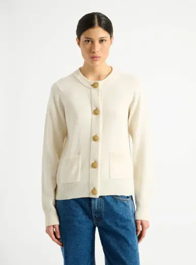 Balmain Eco-cashmere cardigan | Thumbnail 5 Balmain Eco-cashmere cardigan | Thumbnail 5