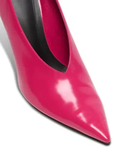 Balmain Shiny lambskin Wedge pumps | Thumbnail 6 Balmain Shiny lambskin Wedge pumps | Thumbnail 6