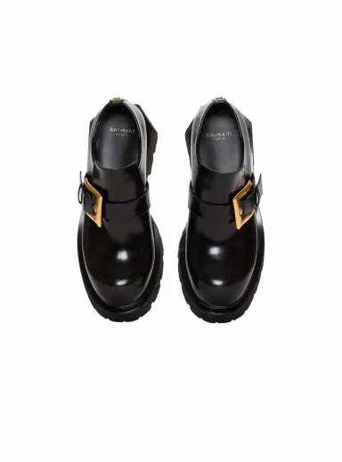 Balmain Anthem loafers in glazed leather | Thumbnail 6 Balmain Anthem loafers in glazed leather | Thumbnail 6