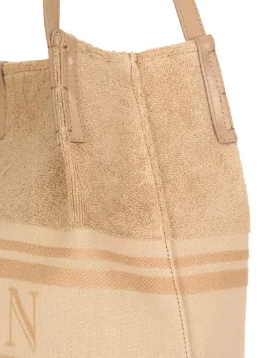 Balmain Medium Release tote bag in cotton bouclé | Thumbnail 6 Balmain Medium Release tote bag in cotton bouclé | Thumbnail 6