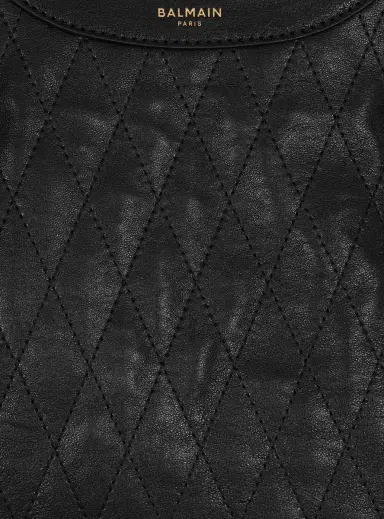 Balmain Large Tote in topstitched leather | Thumbnail 5 Balmain Large Tote in topstitched leather | Thumbnail 5