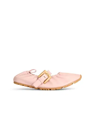 Balmain Anthem smooth leather ballet flats | Thumbnail 1 Balmain Anthem smooth leather ballet flats | Thumbnail 1