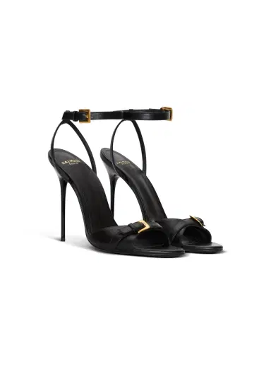 Balmain Anthem smooth leather sandals | Thumbnail 3 Balmain Anthem smooth leather sandals | Thumbnail 3