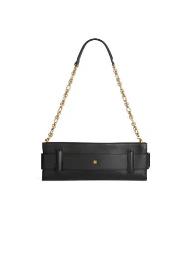 Balmain Anthem smooth leather clutch | Thumbnail 4 Balmain Anthem smooth leather clutch | Thumbnail 4
