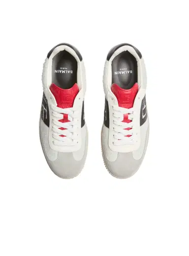 Balmain Swan suede and smooth leather sneakers | Thumbnail 5 Balmain Swan suede and smooth leather sneakers | Thumbnail 5