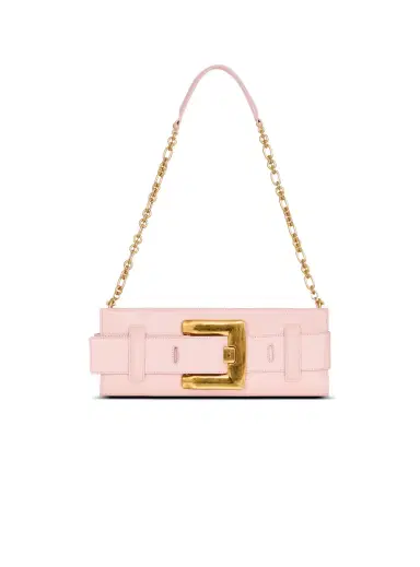 Balmain Anthem smooth leather clutch | Thumbnail 1 Balmain Anthem smooth leather clutch | Thumbnail 1