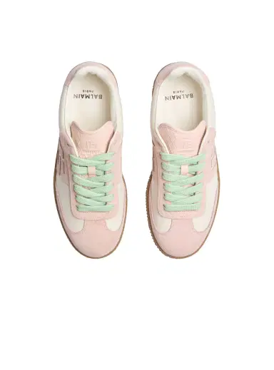 Balmain Swan sneakers in smooth leather and suede | Thumbnail 5 Balmain Swan sneakers in smooth leather and suede | Thumbnail 5